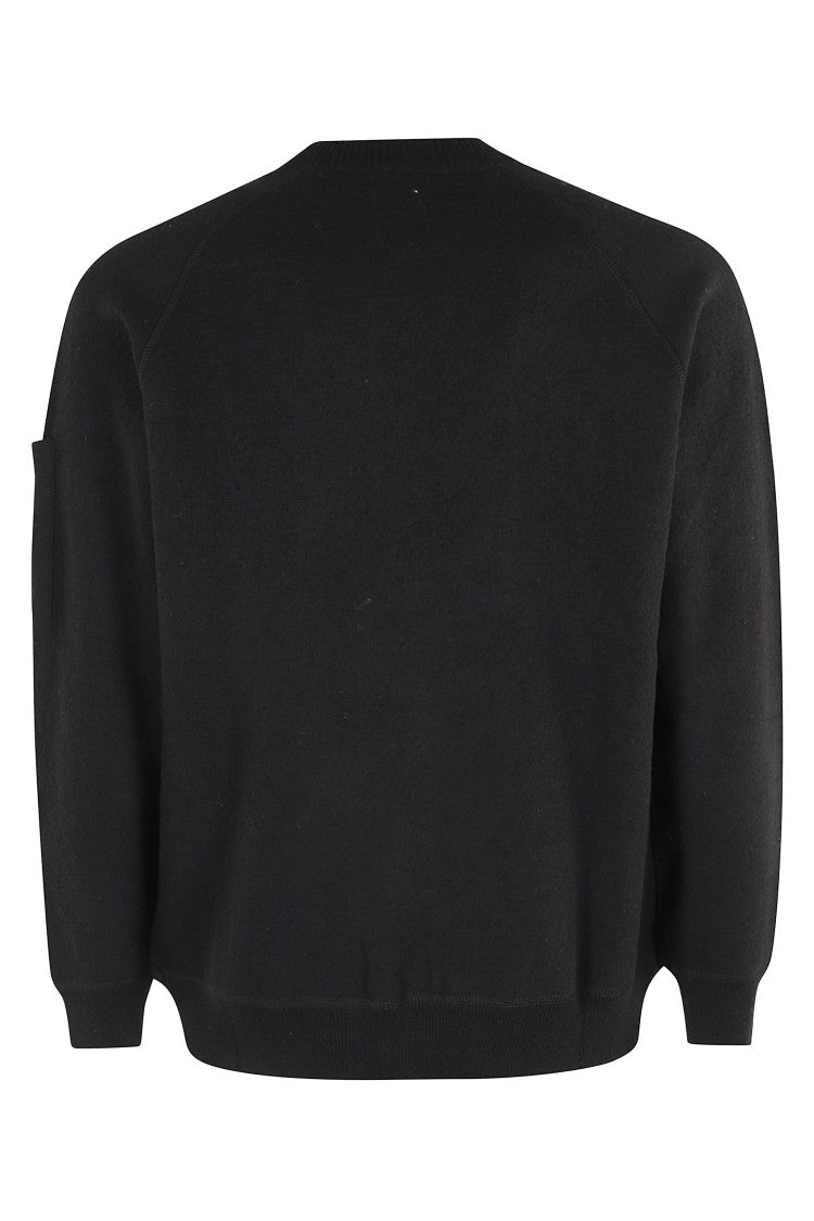 C.P. Company Black Crew Neck Sweater