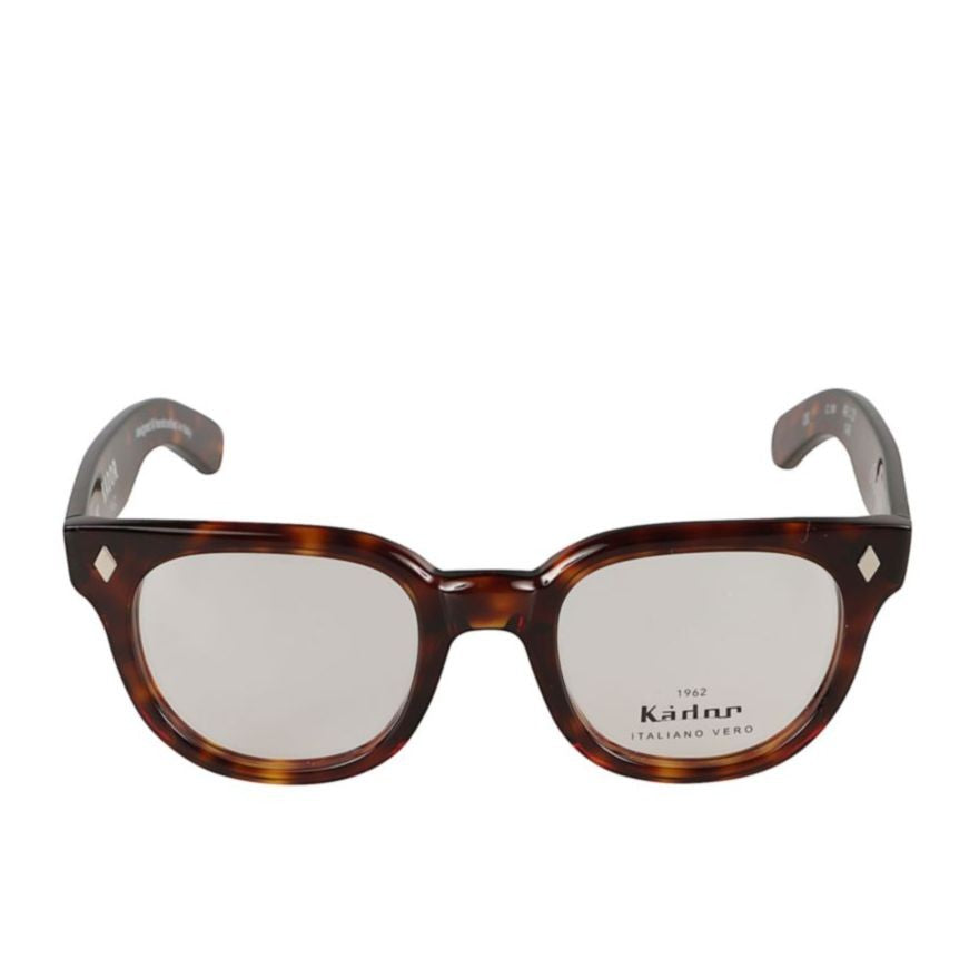 Kador Orbit Tortoiseshell Square Frame Sunglasses With Diamond Accents