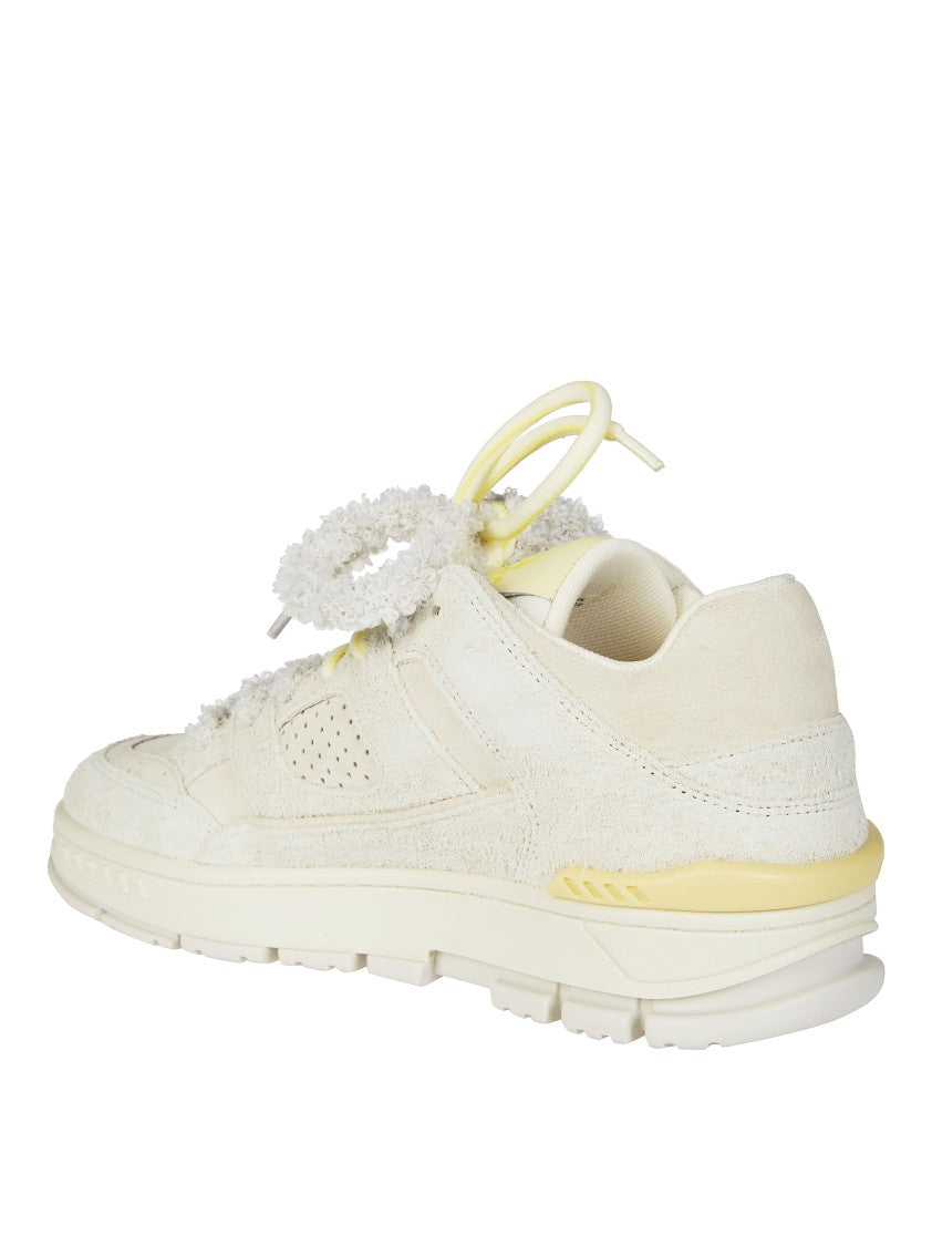 Axel Arigato Area Lo Label Perforated Suede Sneakers
