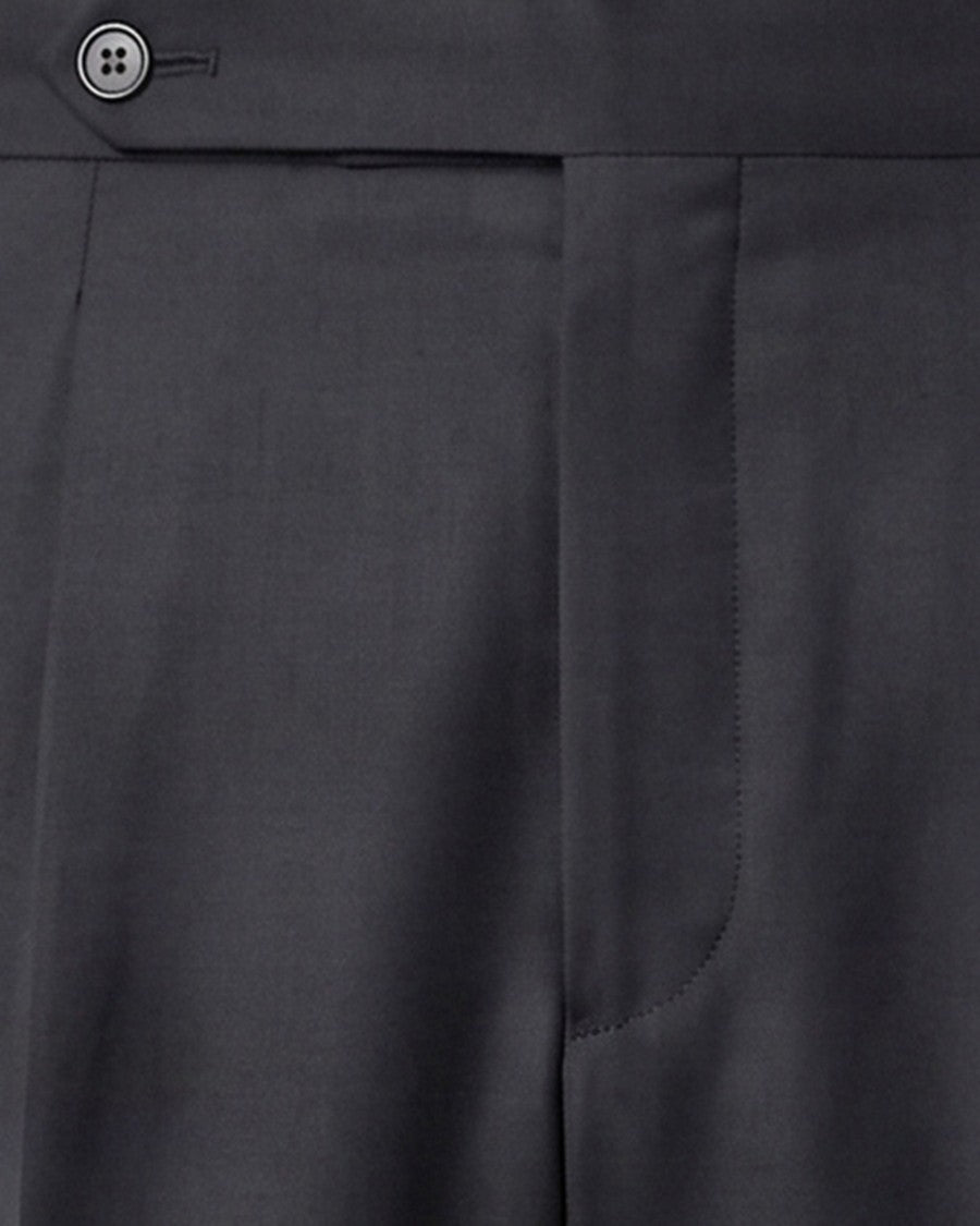 Boss Tailored Straight-Leg Trousers With Front Pleats And Side Pockets
