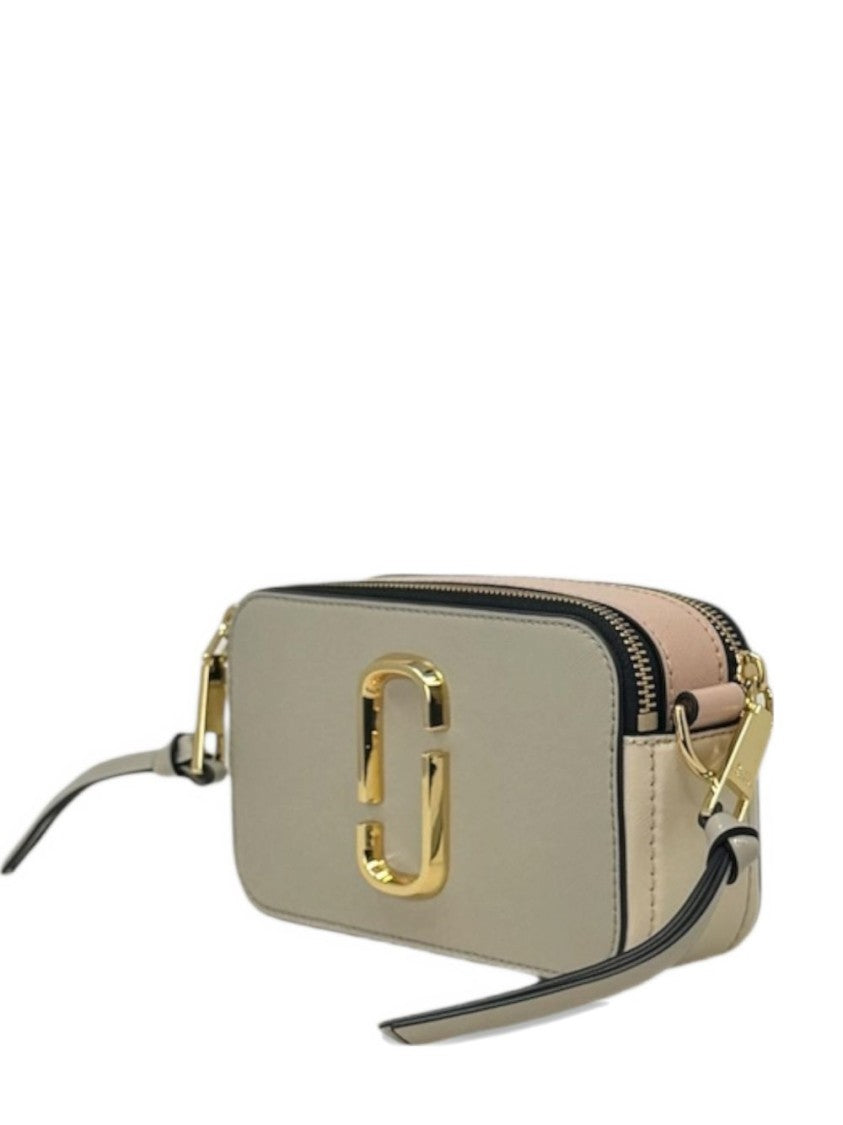 Marc Jacobs Black Compact Rectangular Split Cow Leather Bag