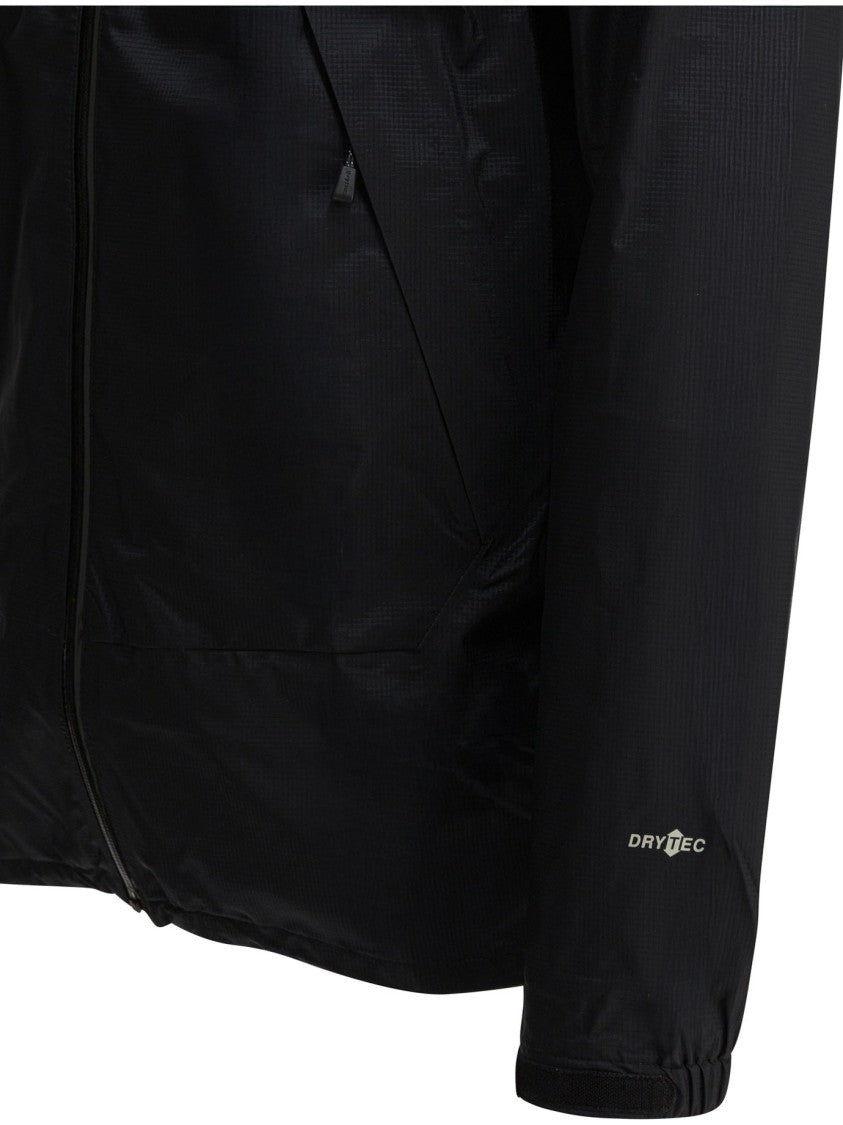 Montbell Minimalist Black Jacket With Adjustable Hood