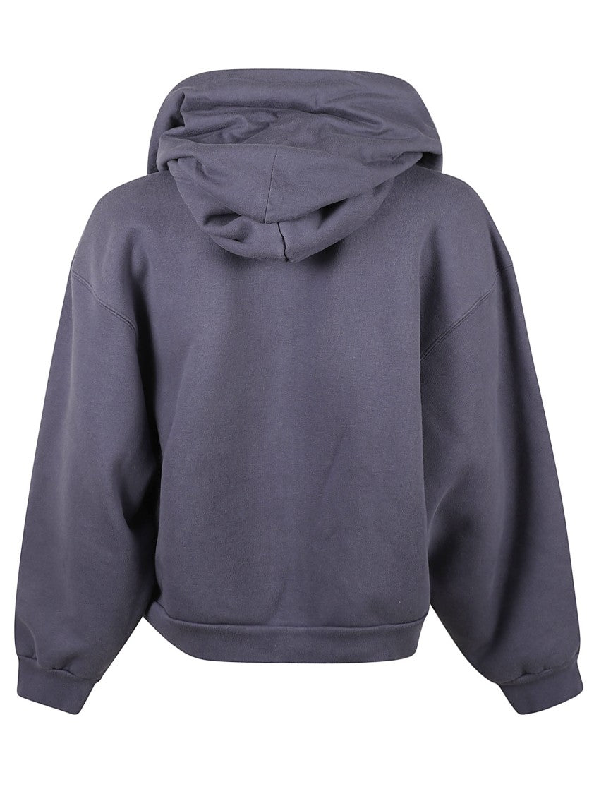 Balenciaga Oversized Zip-Up Sweater With Hood