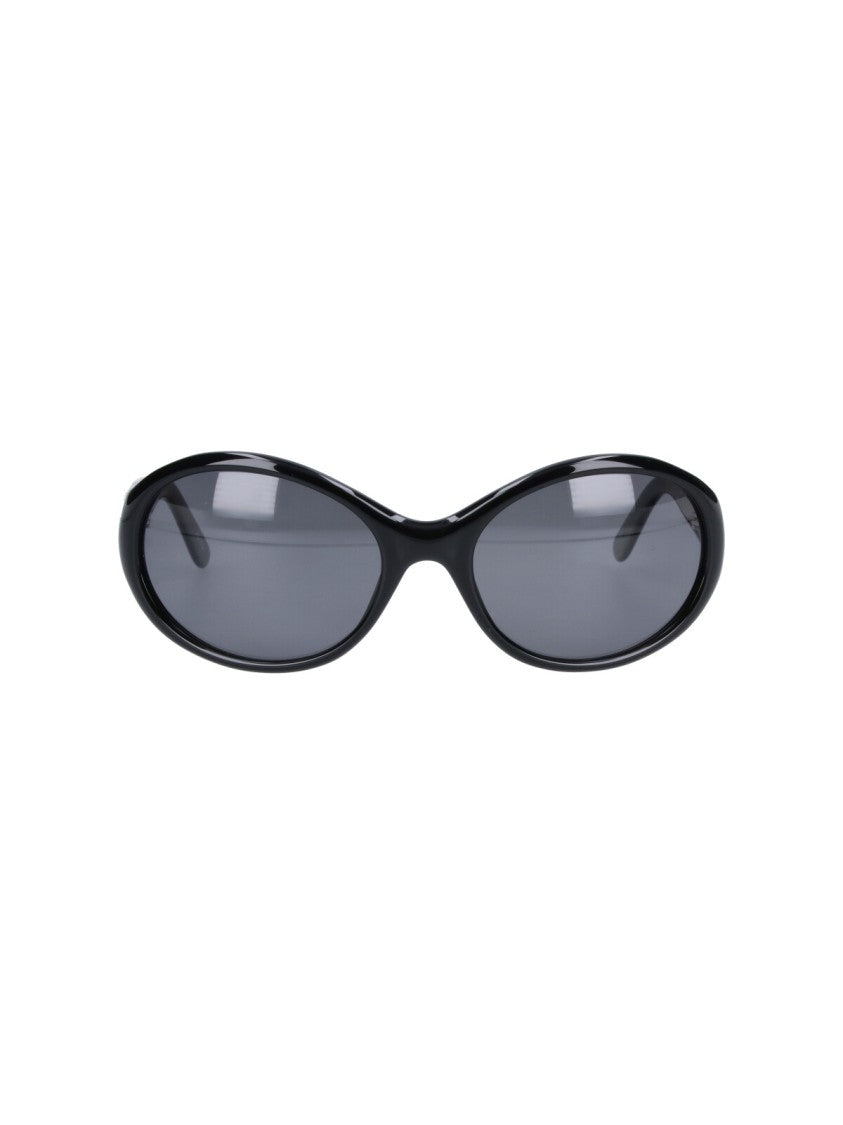 Chimi Oval Oversized Sunglasses With Polarized Lenses And Renew Acetate Frame