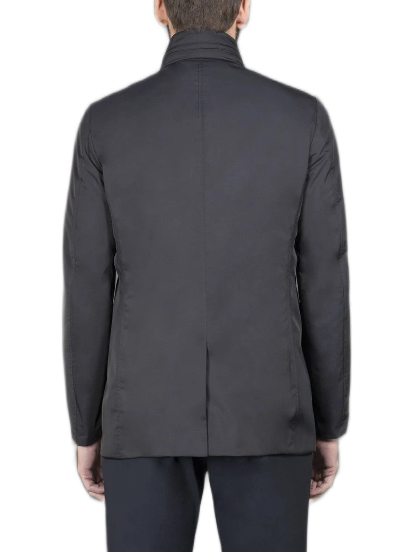 Moorer Technical Shape Memory Jacket With Detachable Hood