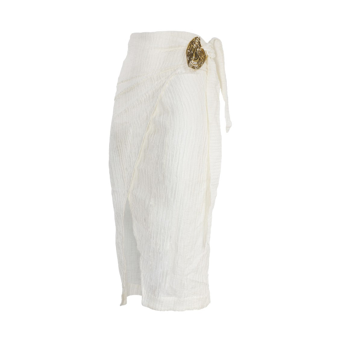 Hamoulet Textured White Pareo