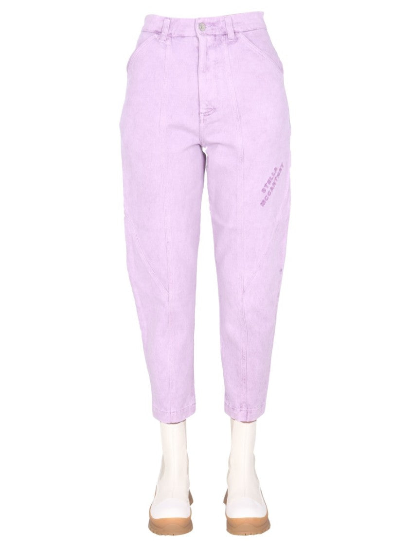 Stella Mccartney Relaxed Fit Pink Jeans