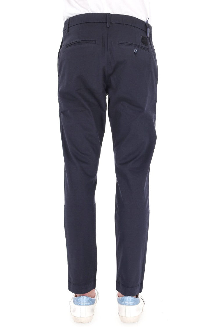 Jacob Cohen Blue Gray Regular Fit Pants