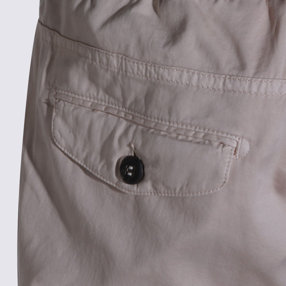 Eleventy Slim Fit Casual Trousers With Adjustable Waist
