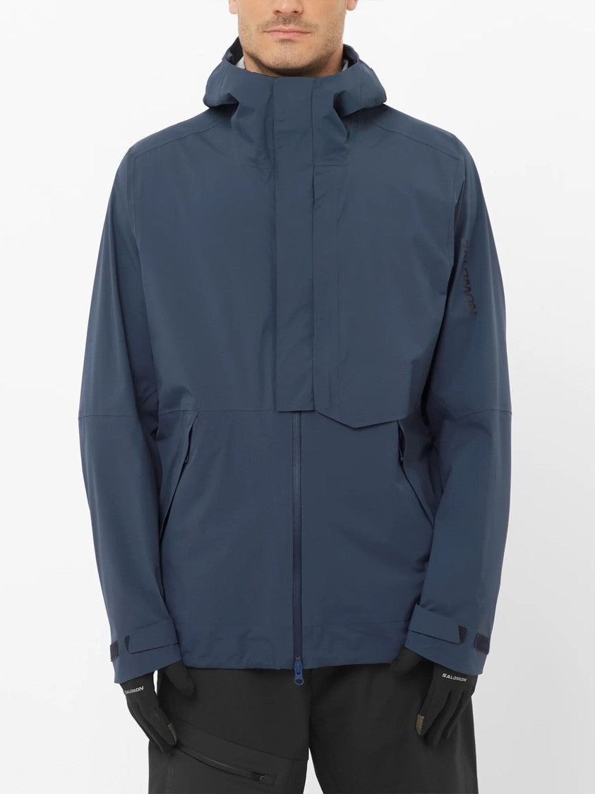 Salomon Muted Blue Outerpath Pro Jacket