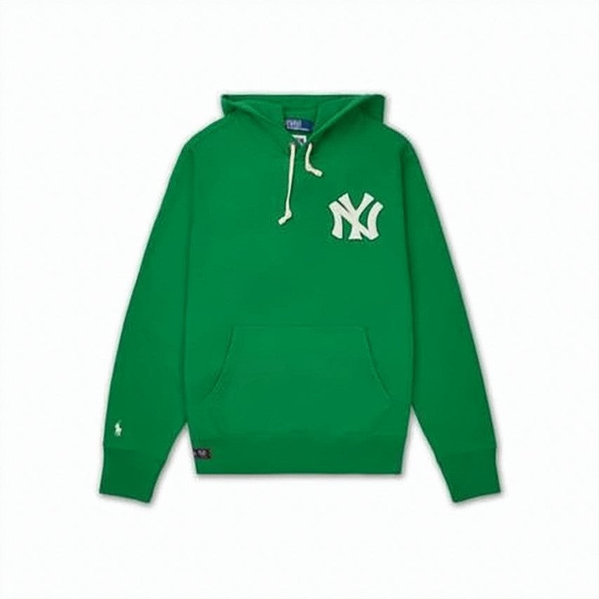 Polo Ralph Lauren Green Hoodie With Signature Pony Logo