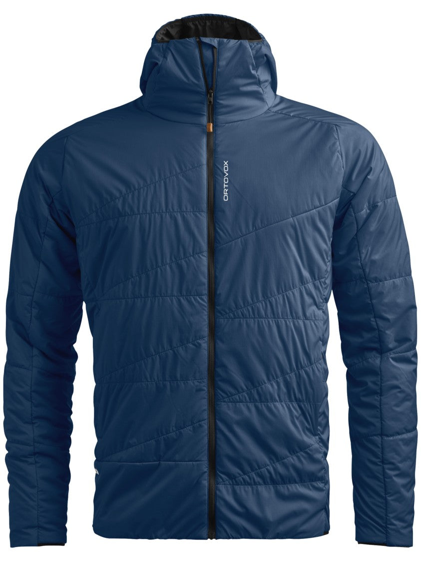 Ortovox Blue Swisswool Piz Duan Quilted Padded Jacket