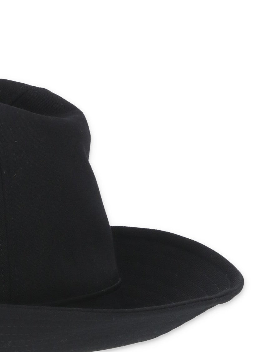 Yohji Yamamoto Black Wool Hat