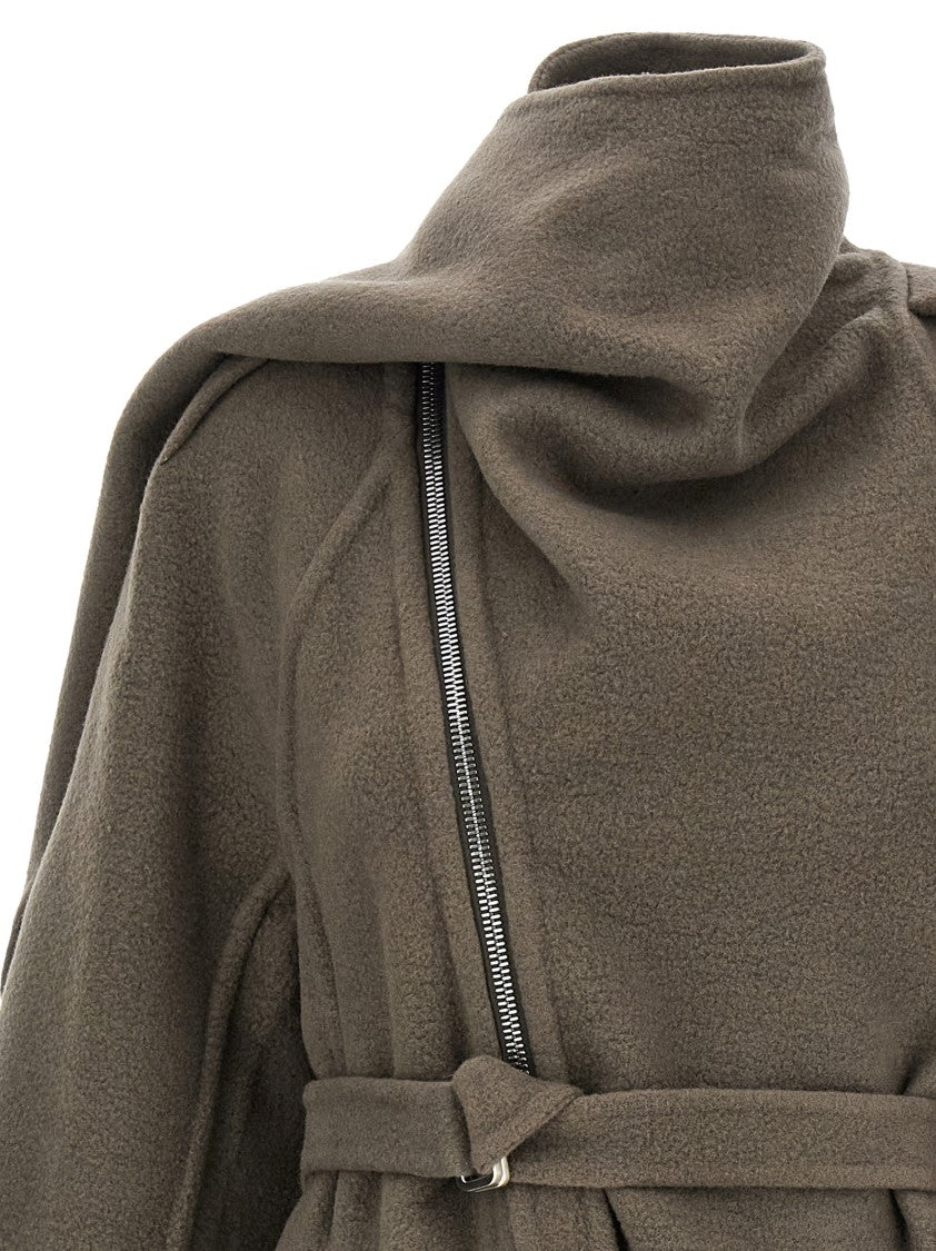 Rick Owens Scarf Flight' Coat