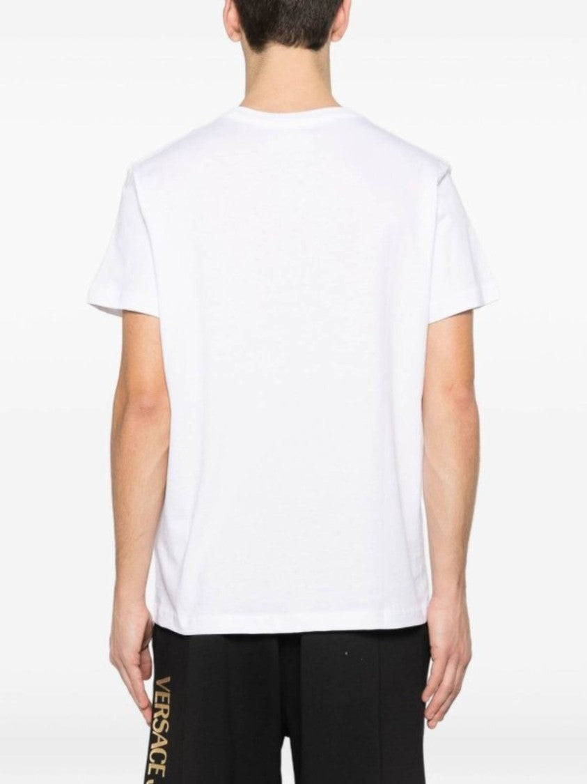 Versace Jeans Couture White Bold Logo T-Shirt