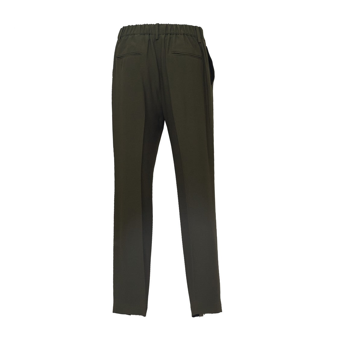 N°21 Straight-Leg Trousers With Mid-Rise Waistband And Concealed Pockets