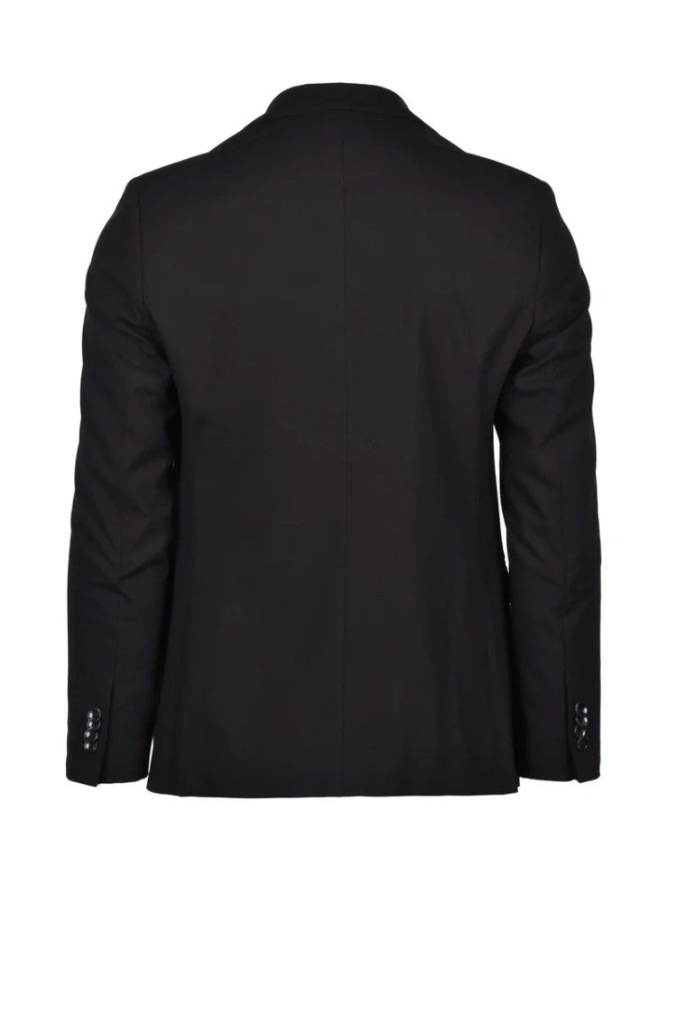 Premier Homme Suit Rounded Jacket - Black
