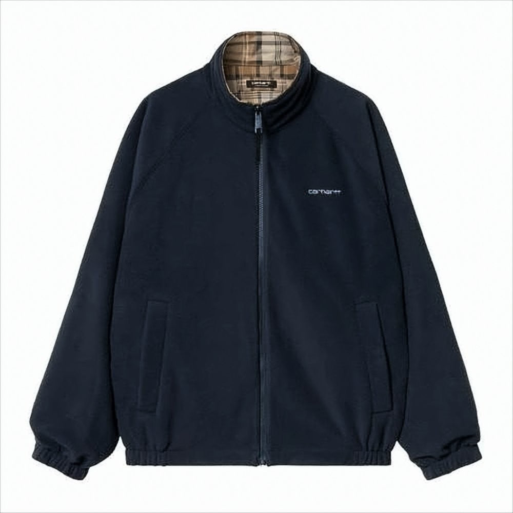 Carhartt Wip Reversible Plaid And Fleece Jacket
