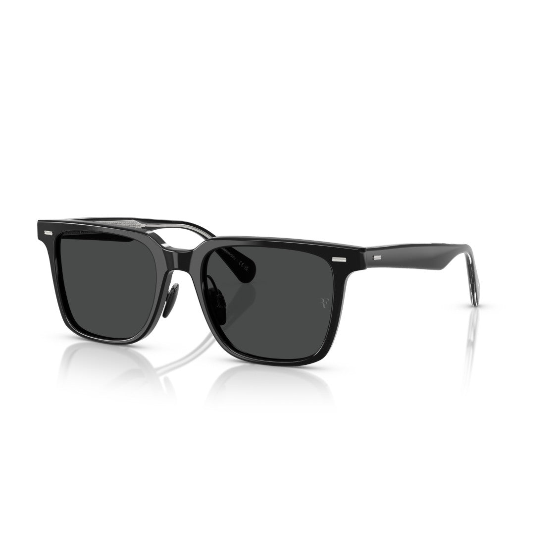 Oliver Peoples 0Ov5592s Square Frame Sunglasses With Glossy Black Acetate Finish