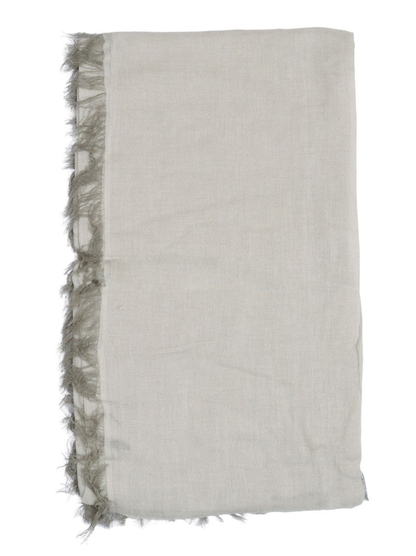 Faliero Sarti Kashy Fringed Square Scarf