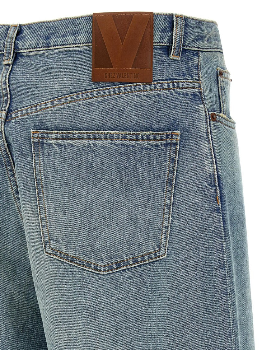 Valentino Garavani Flared High-Waist Denim Jeans