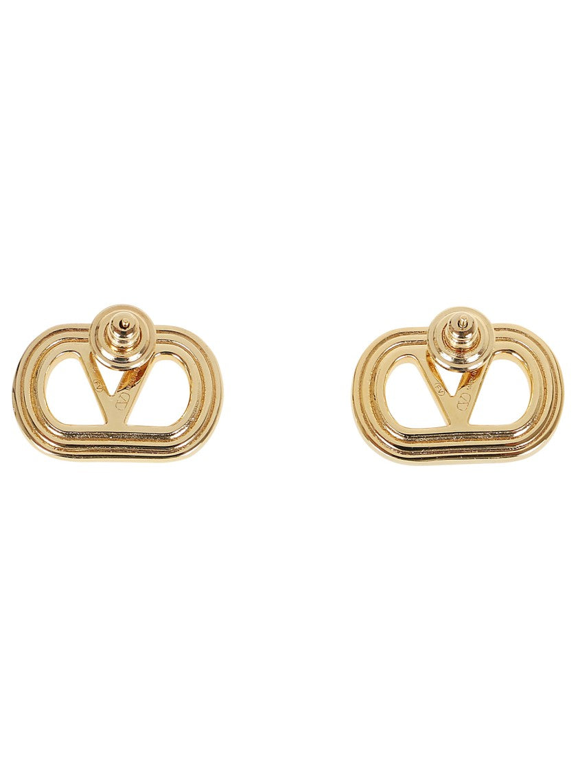 Valentino Gold-Tone Metal Earrings