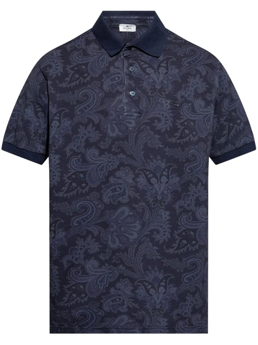 Etro Short Sleeve Polo Shirt