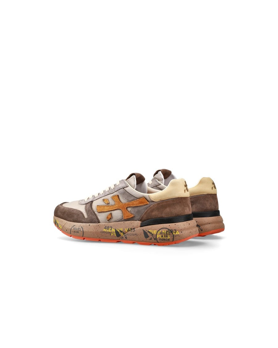 Premiata Mustard Gray Sneakers