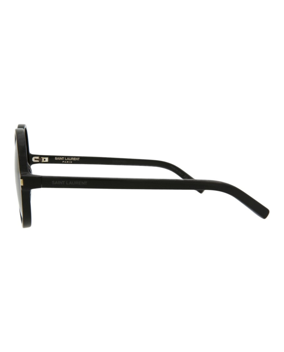 Saint Laurent Round-Frame Acetate Sunglasses