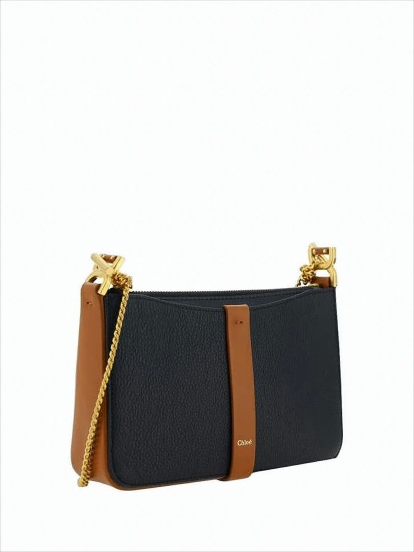 Chloé Textured Calf Leather Shoulder Bag