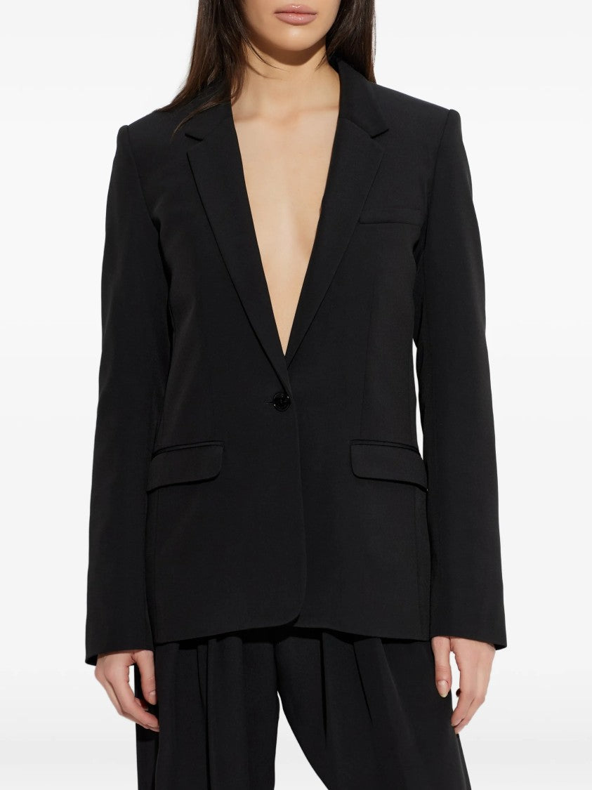 Isabel Marant Black Feray Tailored Notched Jacket