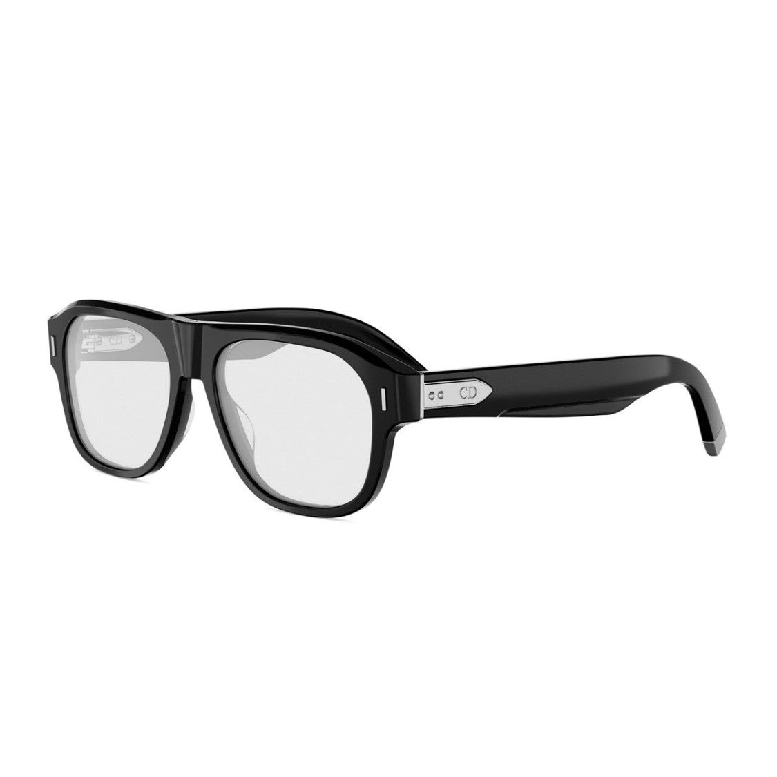 Dior Black Diortailoring N1i Oversized Square Glasses