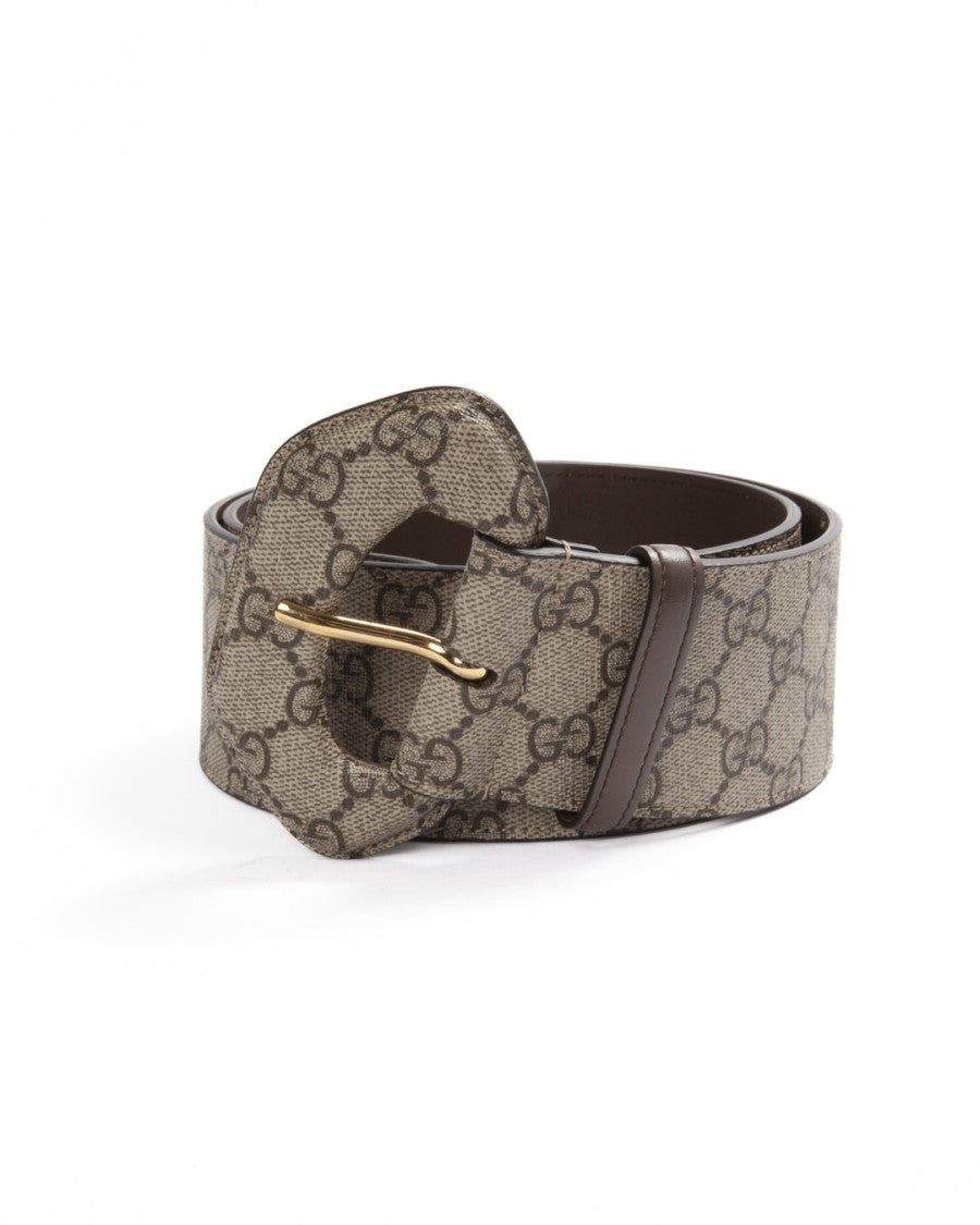 Gucci Brown Gg Supreme Belt