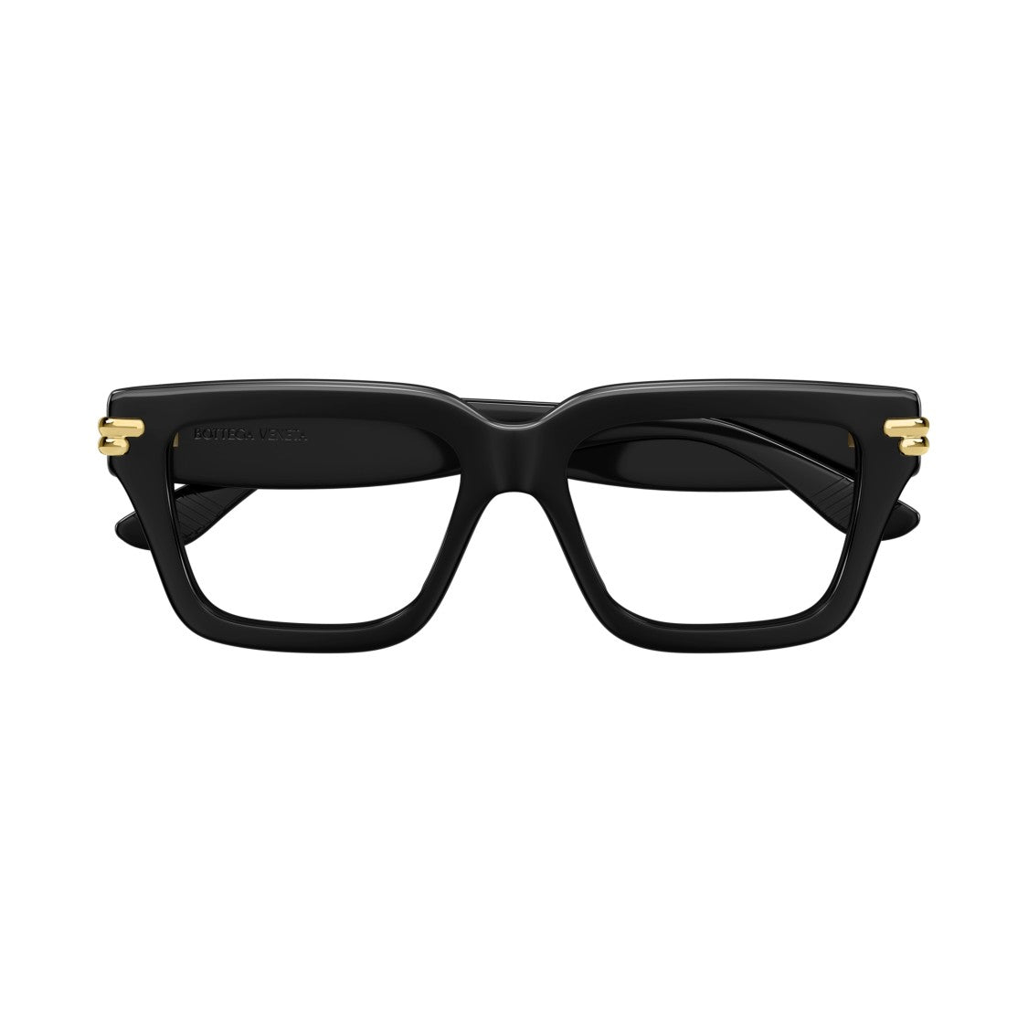 Bottega Veneta Bv1324o Bold Rectangular Recycled Acetate Eyeglasses