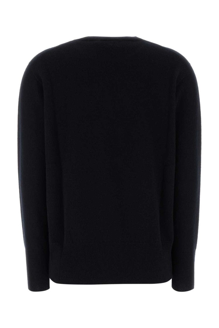 The Row Midnight Blue Cashmere Oversize Leilani Sweater
