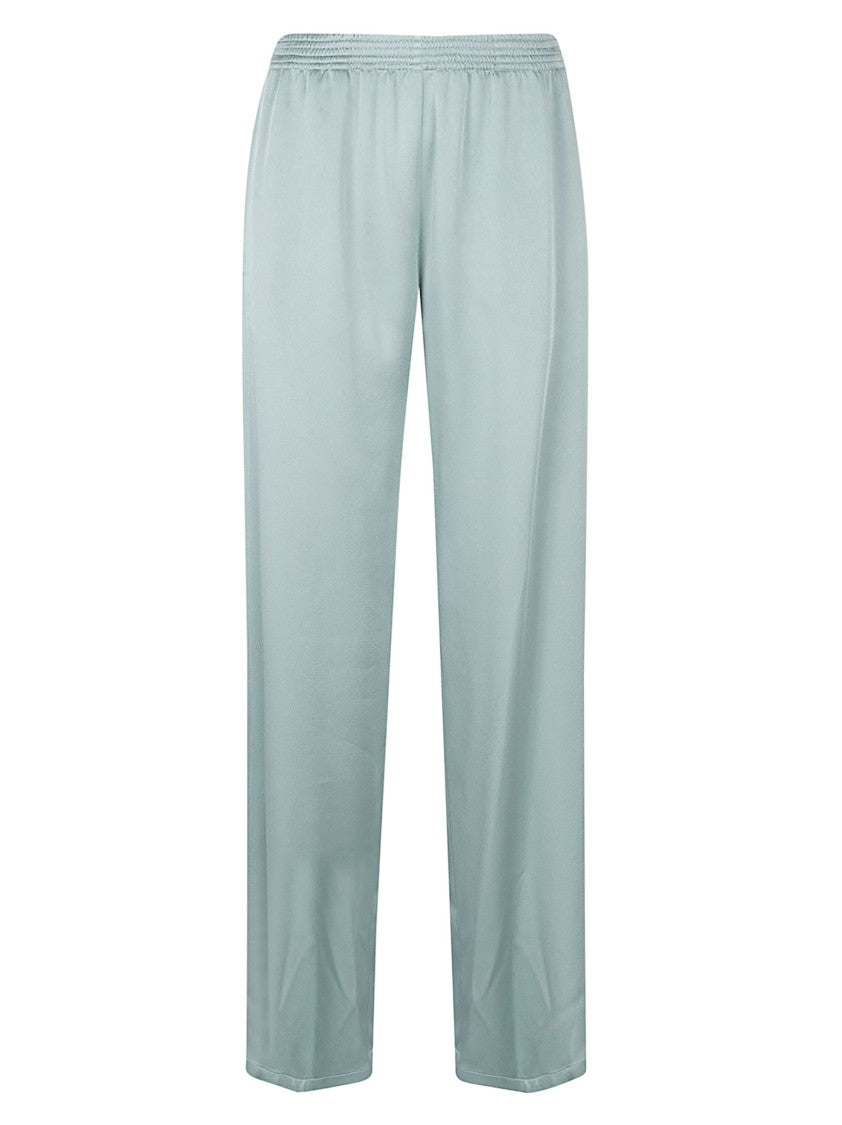 Fabiana Filippi Enver Satin Elasticated Wide-Leg Pants