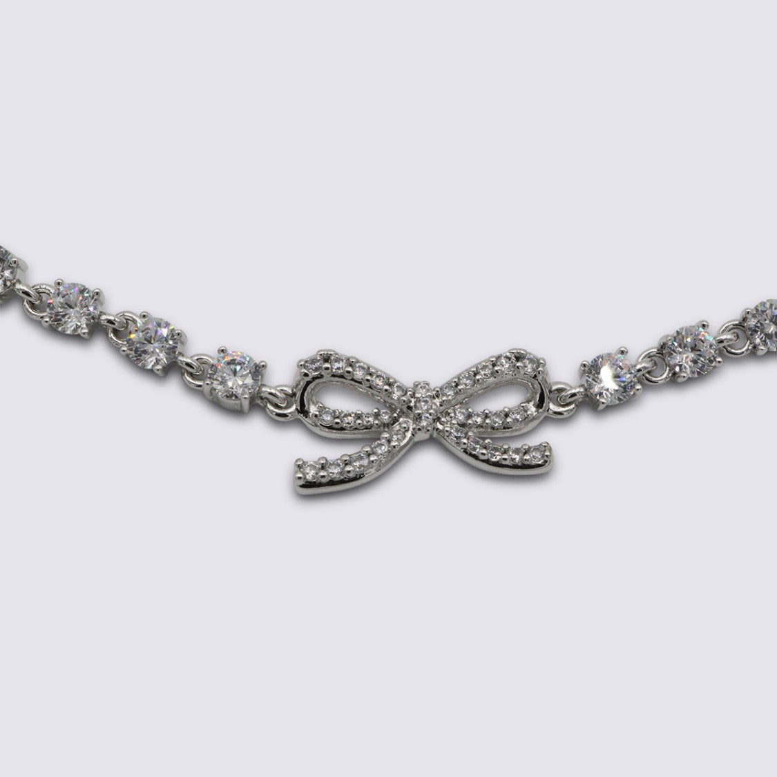 Self-Portrait Silver Tone Necklace