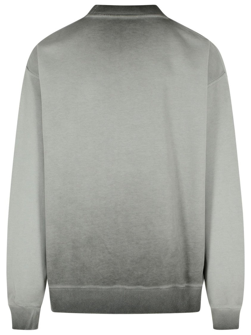Off-White 'Laundry Skate' Grey Cotton Sweatshirt