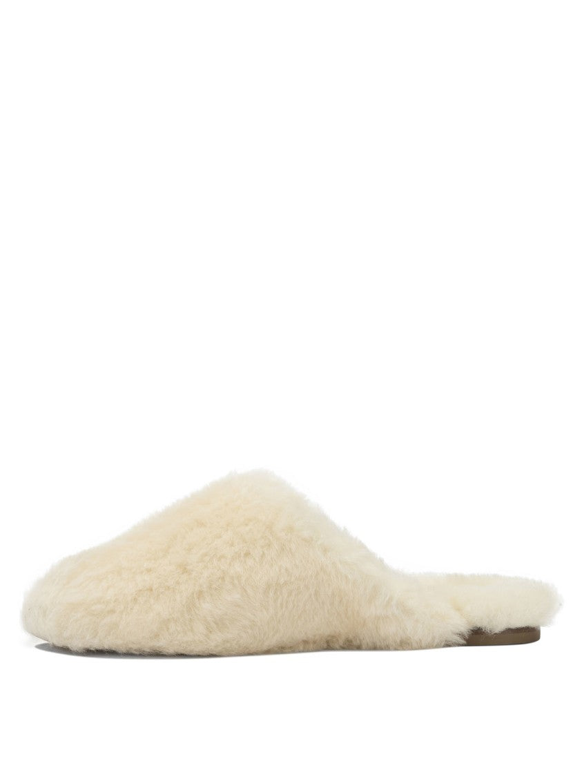 Aeydē "Rega" Slippers In Shearling