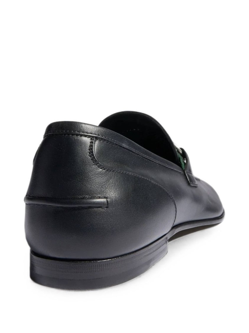 Gucci Horsebit Pointed Toe Calfskin Loafers