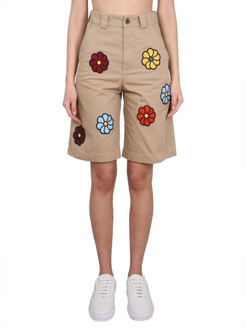 Moncler Genius Relaxed Fit Knee-Length Bermuda Shorts