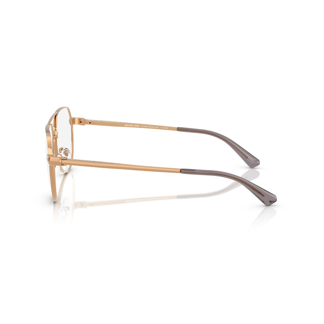 Michael Kors 0Mk3092 Lightweight Metal Frame Sunglasses With Double Bridge Design