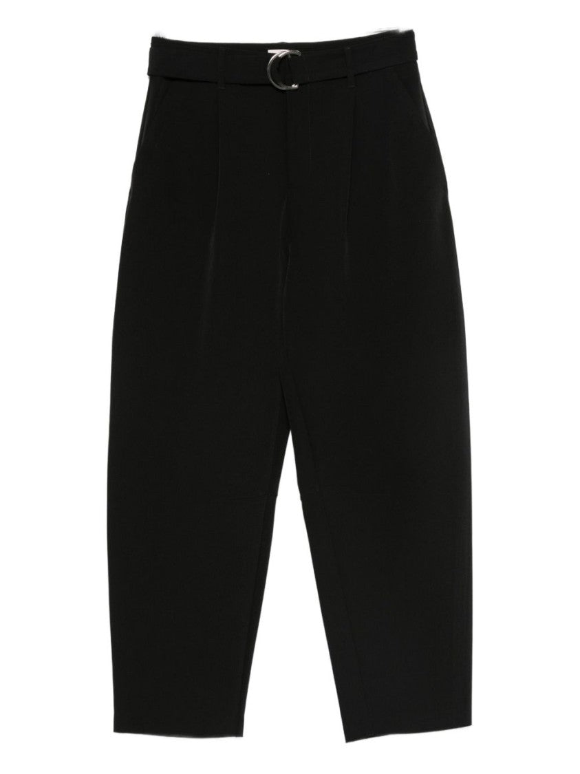 Liu Jo Tailored Black Trousers With Fitted Waist