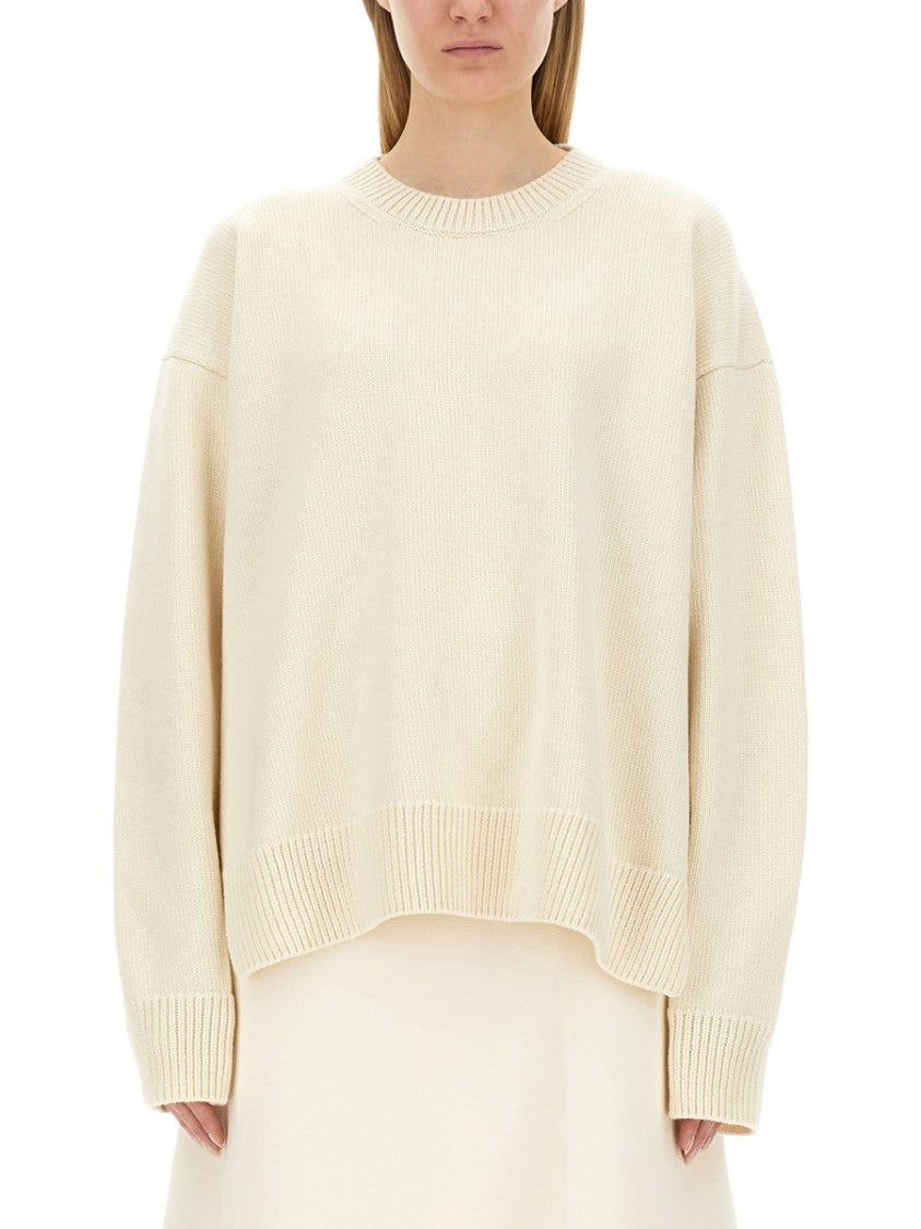 Jil Sander Regular Fit Wool And Cashmere Sweater