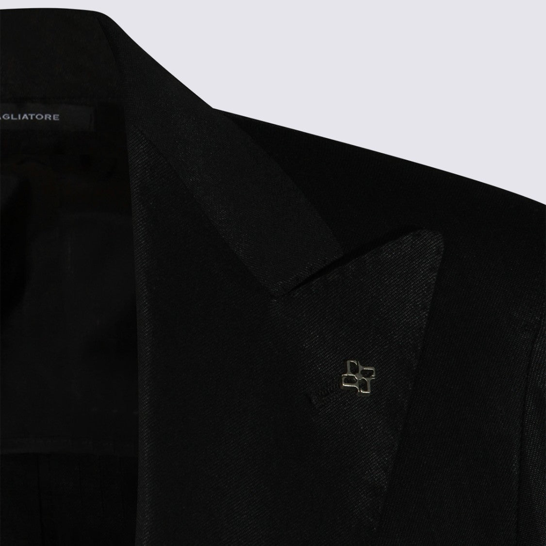 Tagliatore Tailored Black Jacket With Trousers