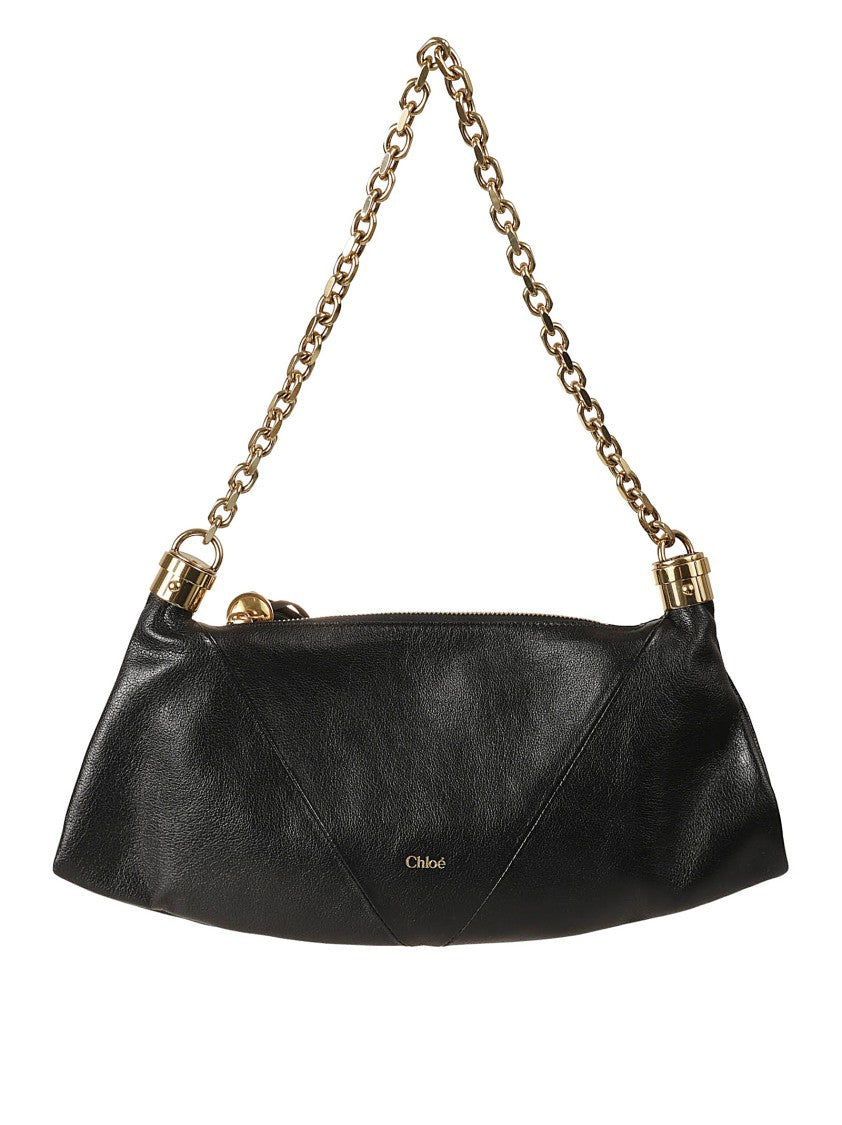 Chloé Top Zip Leather Bag