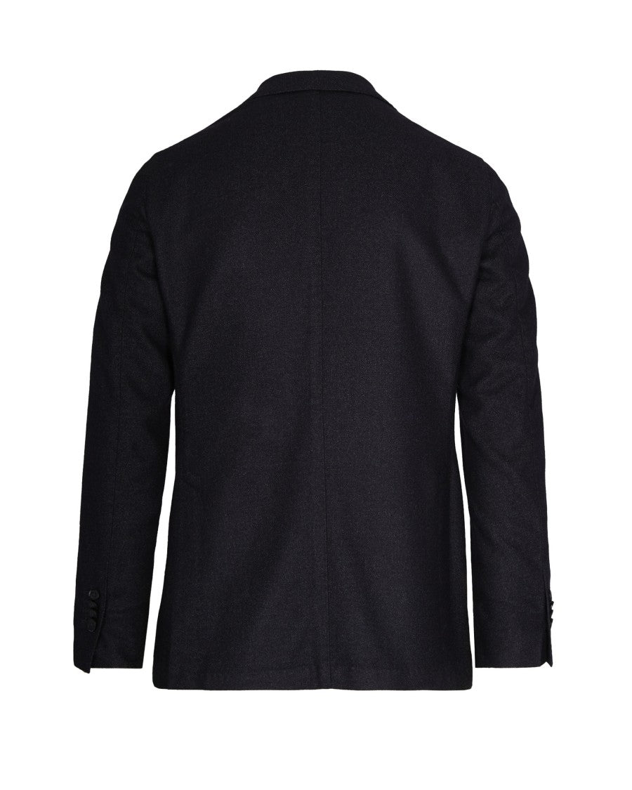 L.B.M. 1911 Single-Breasted Blazer In Virgin Wool And Cashmere Blend