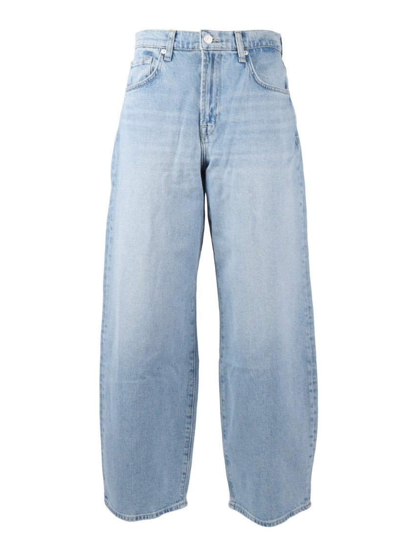 7 For All Mankind Seabreeze Bonnie Curvilinear Jeans