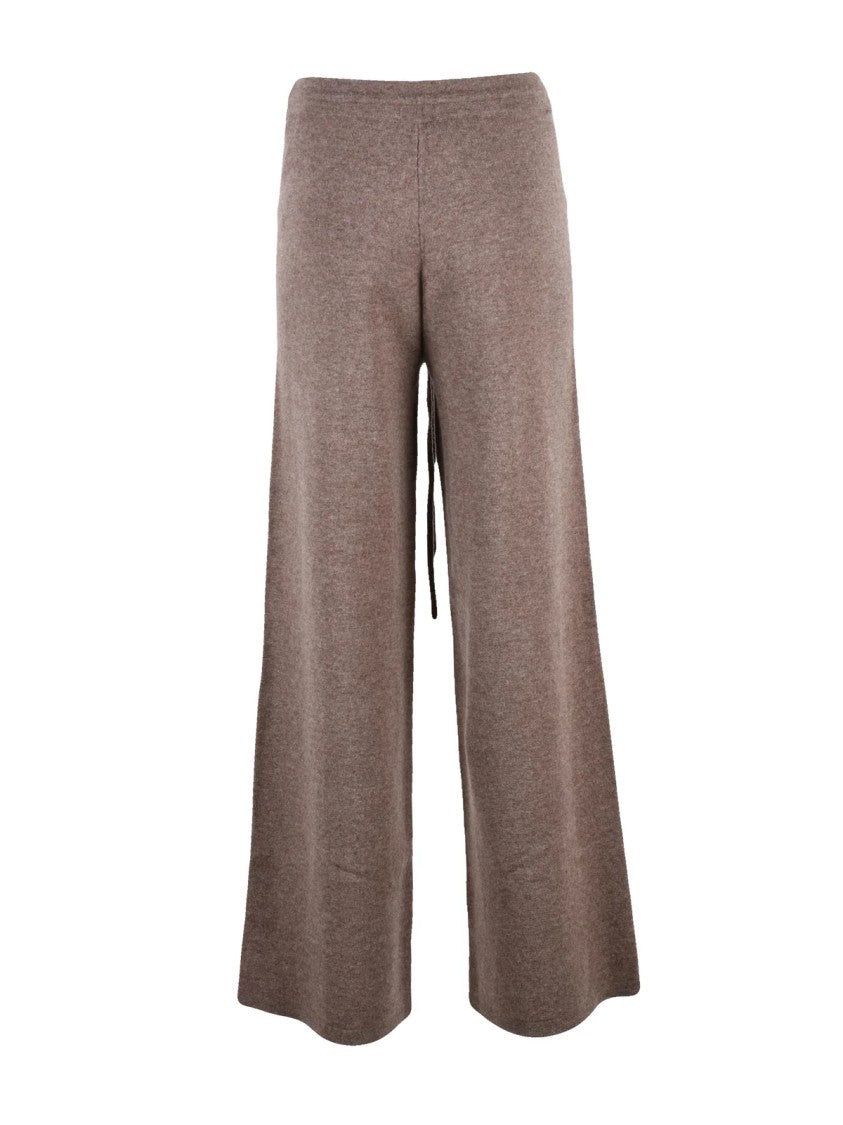 Suncoo Relaxed Fit Knit Jumpsuit With Drawstring Waist