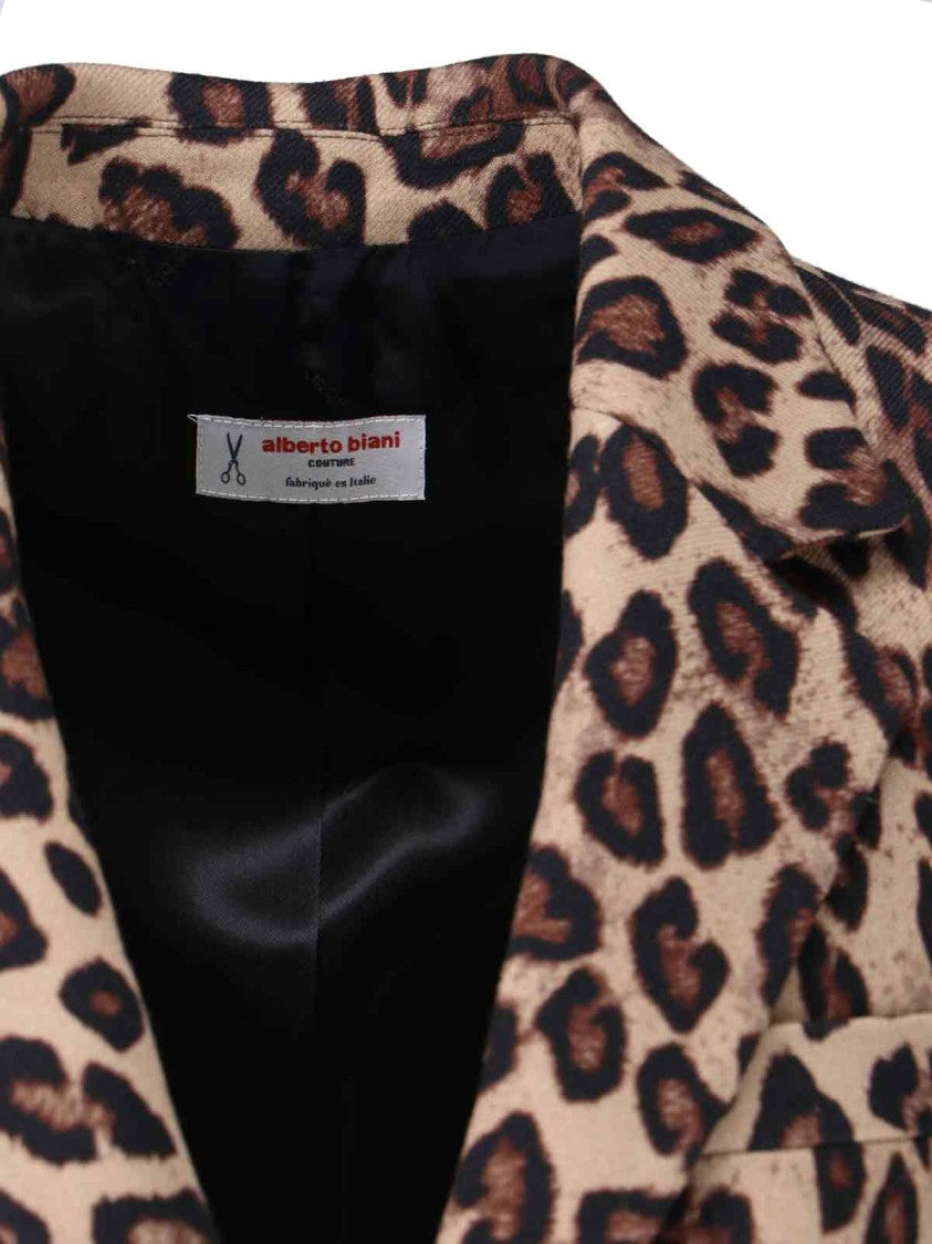 Alberto Biani Vibrant Multicolour Jacket With Structured Silhouette